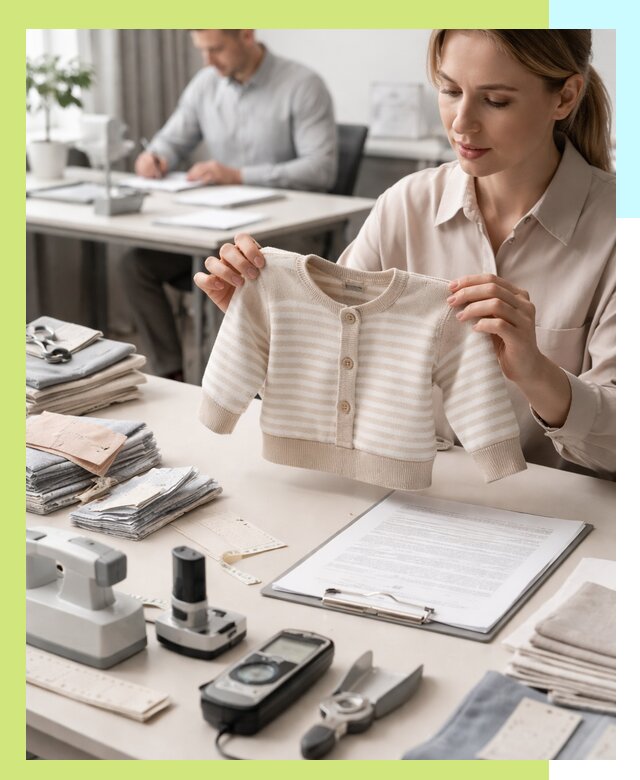 Сертификация детской одежды и текстильных изделий в Качканаре