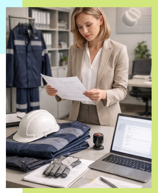 Сертификация спецодежды в Качканаре от 7177 р. | Алешин-Кчк