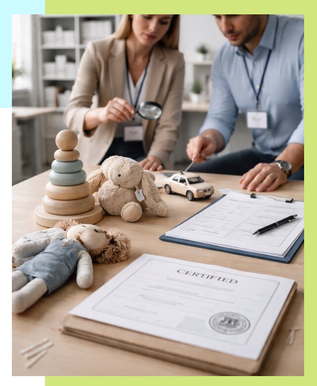 Сертификация игрушек в Качканаре от 12304 р. | Алешин-Кчк