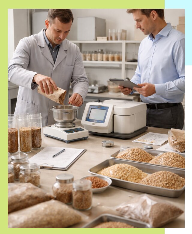 Сертификация зерна и зерновой продукции в Качканаре для экспорта