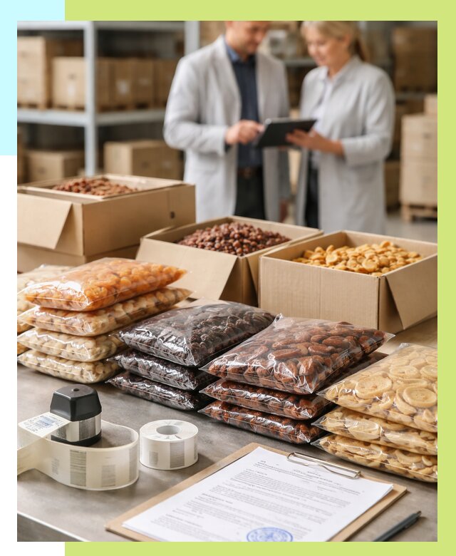 Сертификация сухофруктов в Качканаре от 12304 р. | Алешин-Кчк под ключ