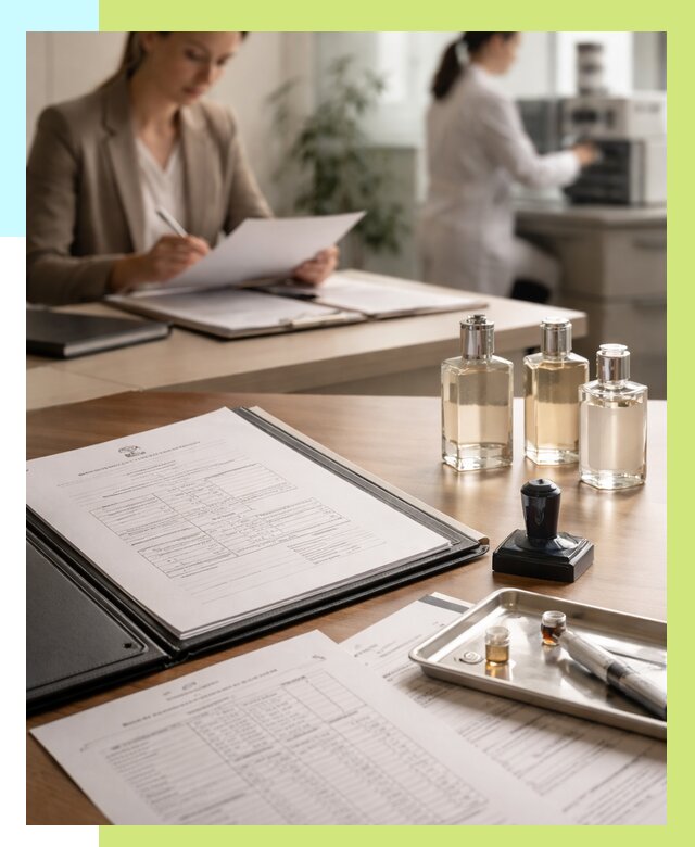 Сертификация парфюмерии в Качканаре от 15380 р. | Алешин-Кчк