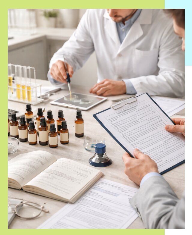 Сертификация эфирных масел и документация качества в Качканаре