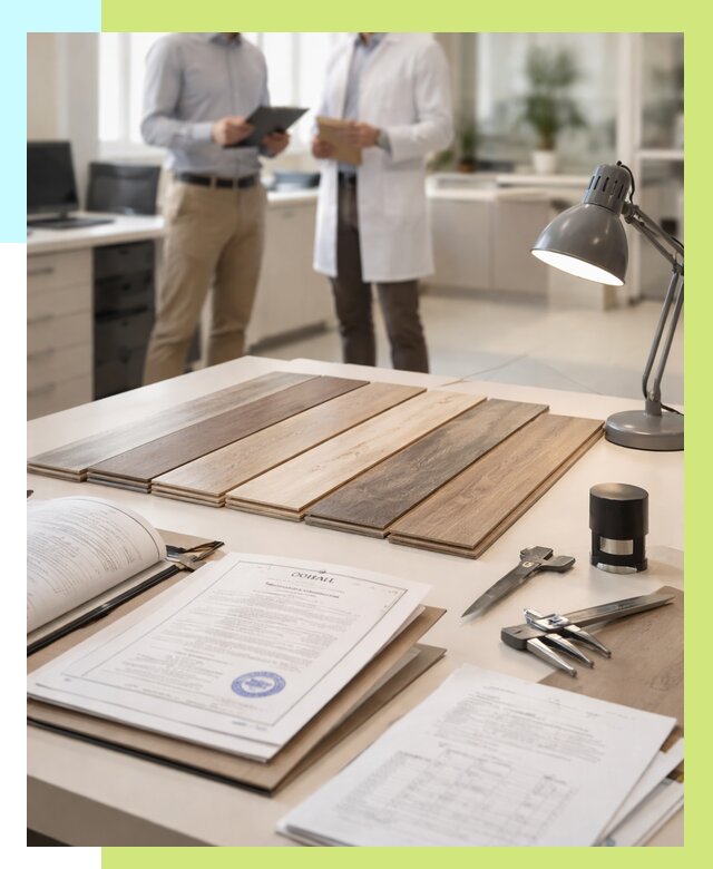 Сертификация ламината в Качканаре от 18455 р. под ключ | Алешин-Кчк