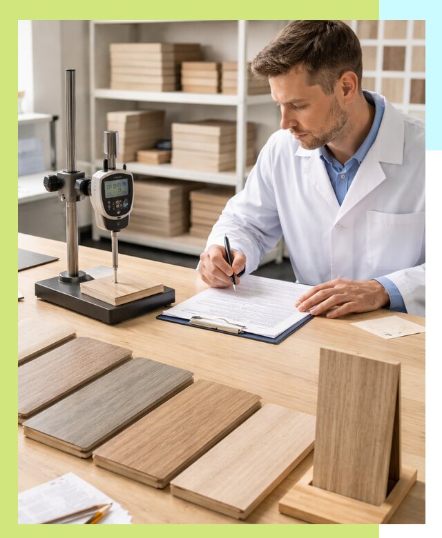 Сертификация ламината с испытаниями и оформлением документов в Качканаре