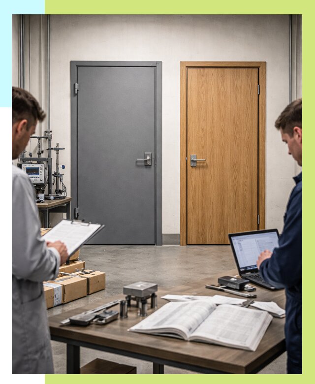 Сертификация дверей в Качканаре от 8202 р. под ключ | Алешин-Кчк