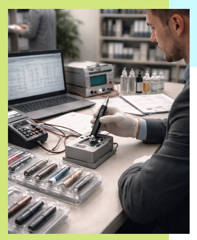 Сертификация электронных сигарет и вейпов в Качканаре