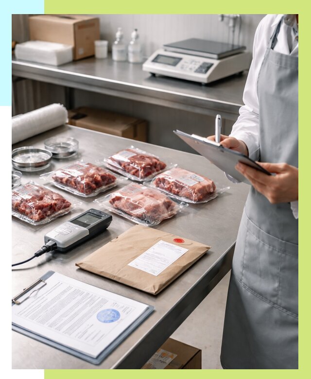 Сертификат на мясо и декларация в Качканаре от 8715 р. | Алешин-Кчк