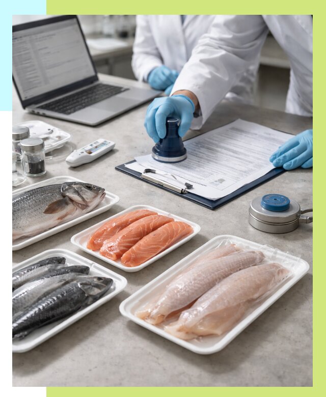 Сертификация рыбы и сертификат в Качканаре от 15380 р. | Алешин-Кчк