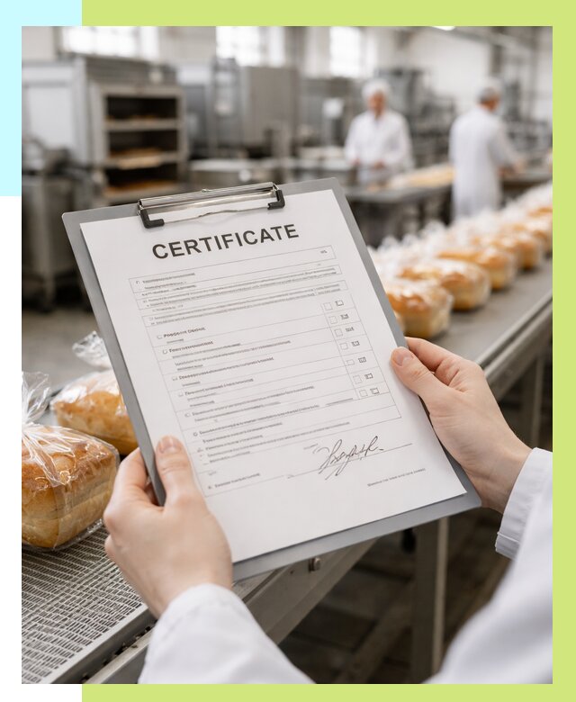 Сертификация хлеба, ТУ и декларация в Качканаре от 12304 р. | Алешин-Кчк