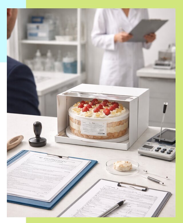 Сертификация тортов в Качканаре от 9228 р. заказать | Алешин-Кчк