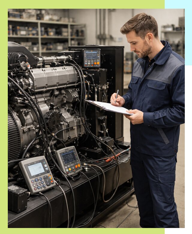 Сертификация дизельных генераторов и их оборудования в Качканаре