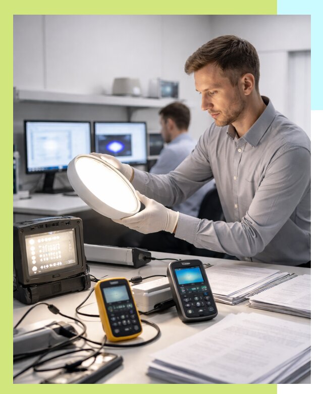 Сертификация светильников в Качканаре: испытания и оформление