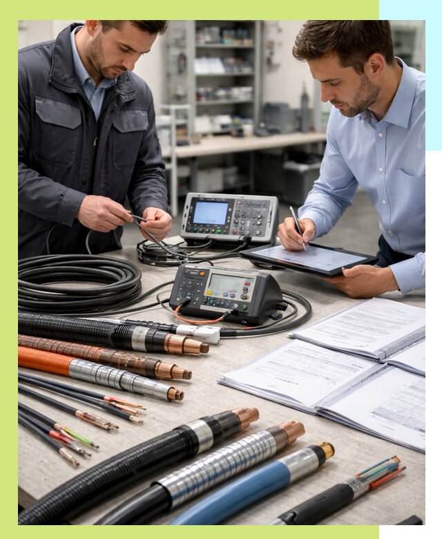 Сертификация кабеля и электропроводки в Качканаре под ключ