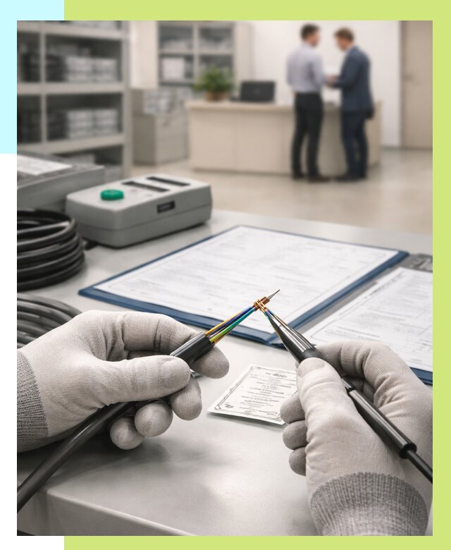 Сертификация провода в Качканаре от 18455 р. в Алешин-Кчк