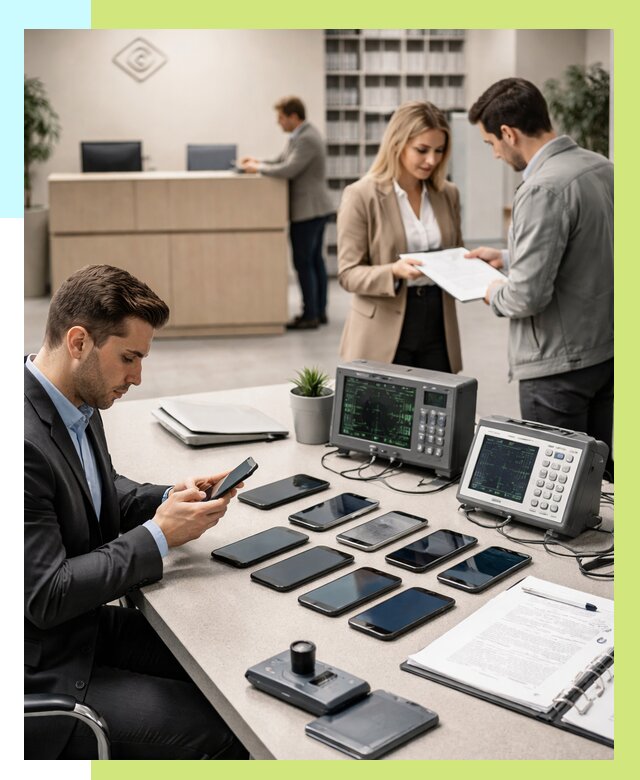 Сертификация телефонов в Качканаре от 25633 р. под ключ | Алешин-Кчк