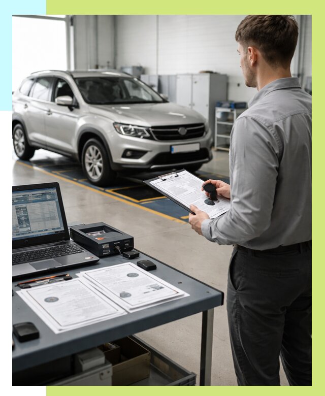 Сертификация транспортных средств в Качканаре от 12304 р. | Алешин-Кчк