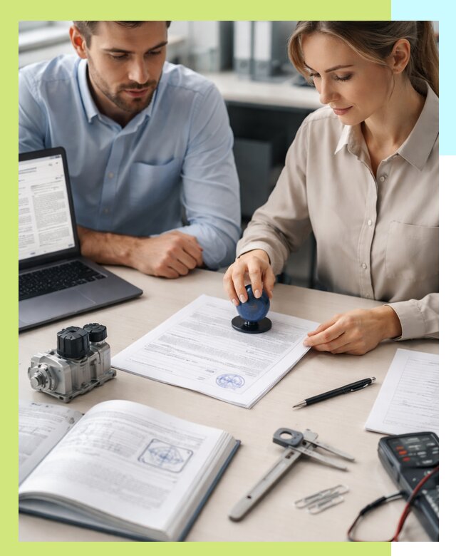 Выдача паспорта изделия и техническая экспертиза продукции в Качканаре