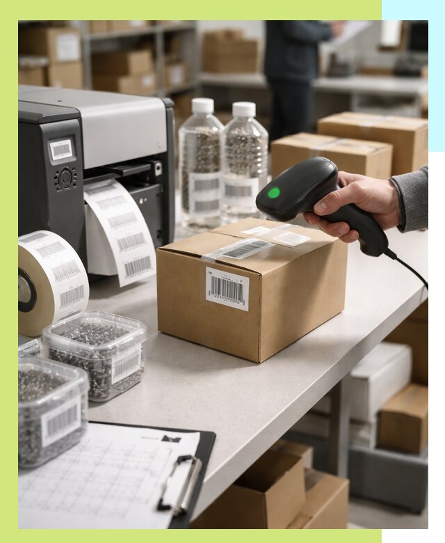 Штрихкодирование продукции и маркировка для продажи в Качканаре