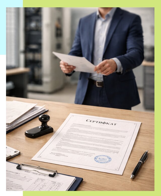 Сертификат на оборудование в Качканаре от 15380 р. | Алешин-Кчк