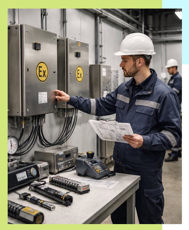 Сертификат взрывозащиты промышленного оборудования в Качканаре