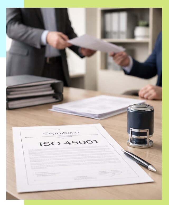 Сертификат ISO 45001 в Качканаре под ключ от 46139 р. | Алешин-Кчк