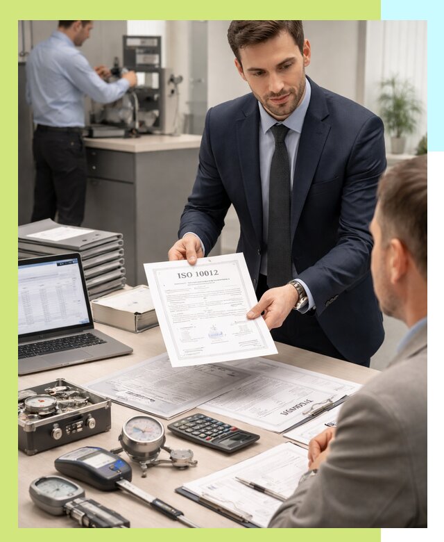 Выдача сертификата ISO 10012 по требованиям метрологии в Качканаре