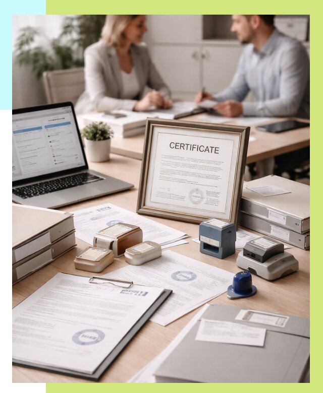 Сертификация компании в Качканаре от 46139 р. | Алешин-Кчк — заказ